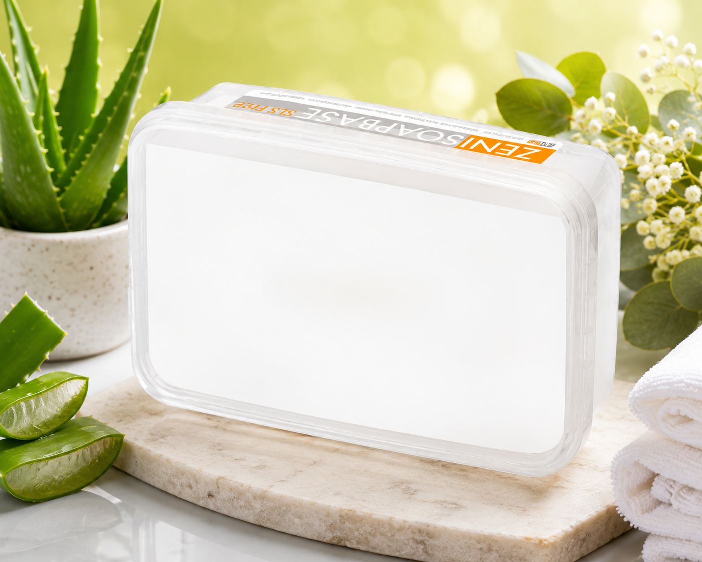 Base Blanca MAXI con aloe vera