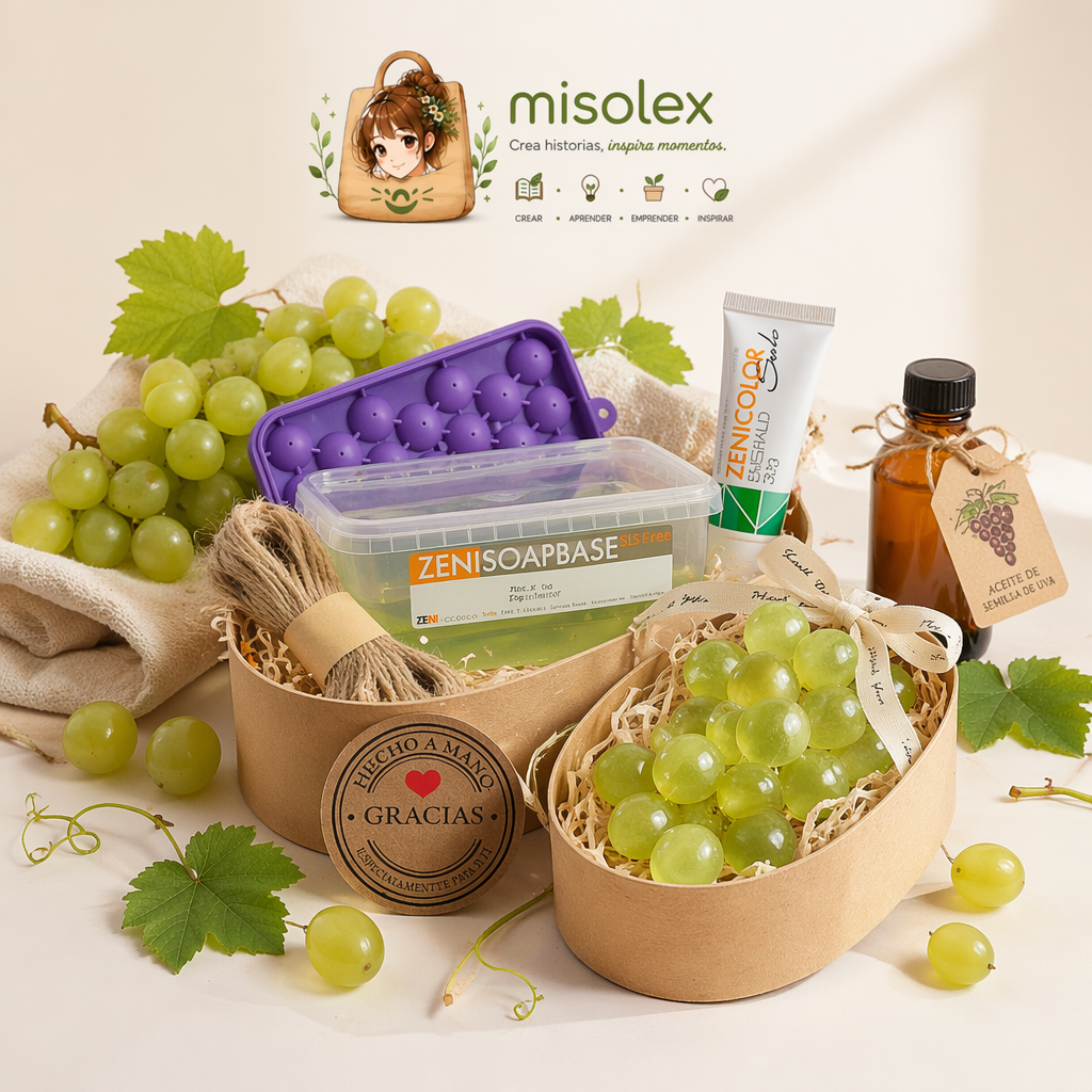 Kit básico Jabones Artesanales - Iniciación misolex