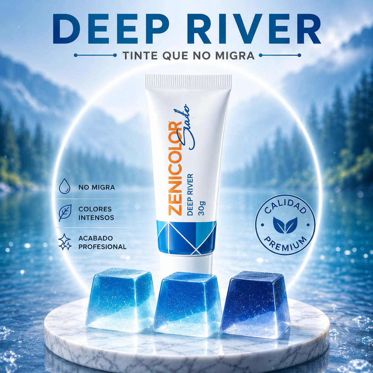 Deep river tinte que no migra