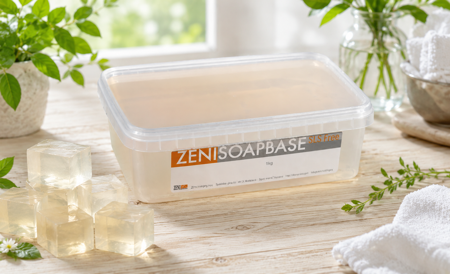 Base Transparente Premium 1Kg para Jabones Artesanales