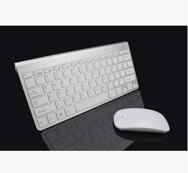 Combo Mini Teclado y Ratón Inalámbricos 2.4G – Portátil para Notebook, PC, Mac, Smart TV y PS4
