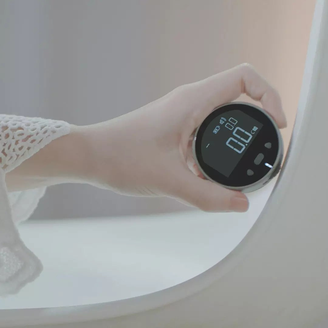 Medidor de Distancia Digital de Alta Precisión con Pantalla LCD – Regla Electrónica de Medición