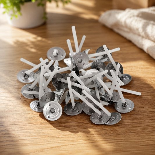 Mechas Enceradas para Velas de Té | Pack de 10 Unidades