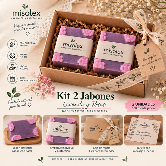 Kit Lavanda & Rosas de Misolex