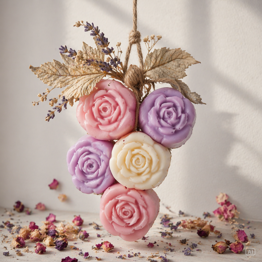 Flores de Jabón para Comunión