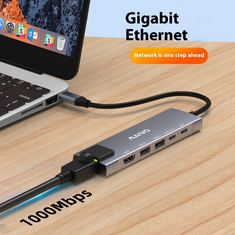 Estación de Acoplamiento Avanzada 6 en 1 de Alto Rendimiento para Steam Deck