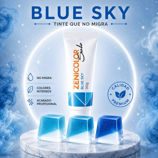 Blue sky tinte que no migra