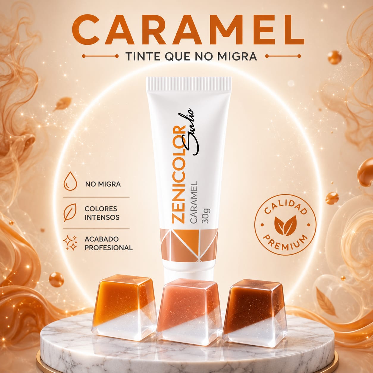 Caramel tinte que no migra