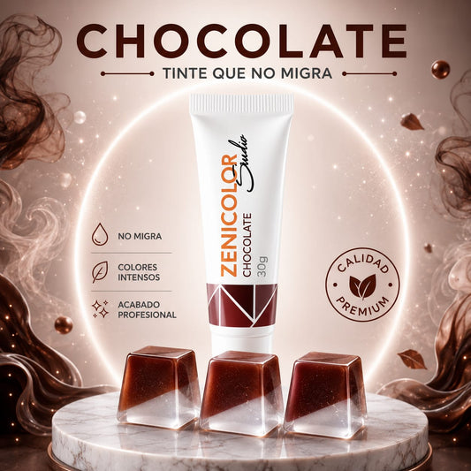 Chocolate tinte que no migra