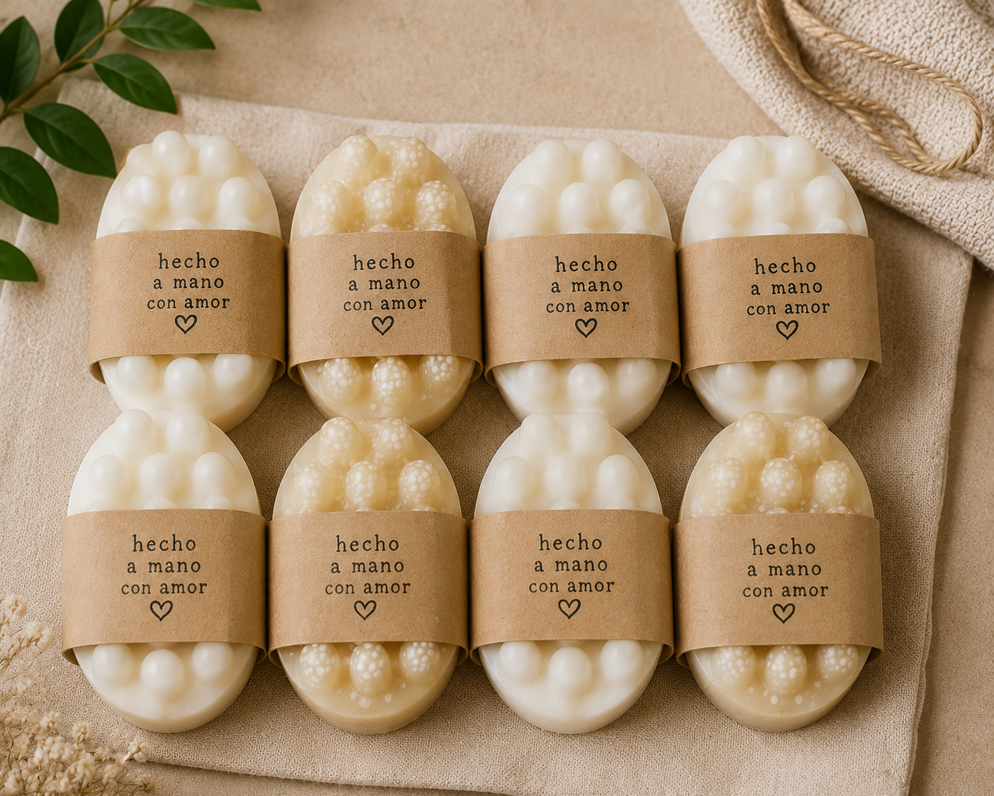 Jabón Artesanal Masajeador Exfoliante