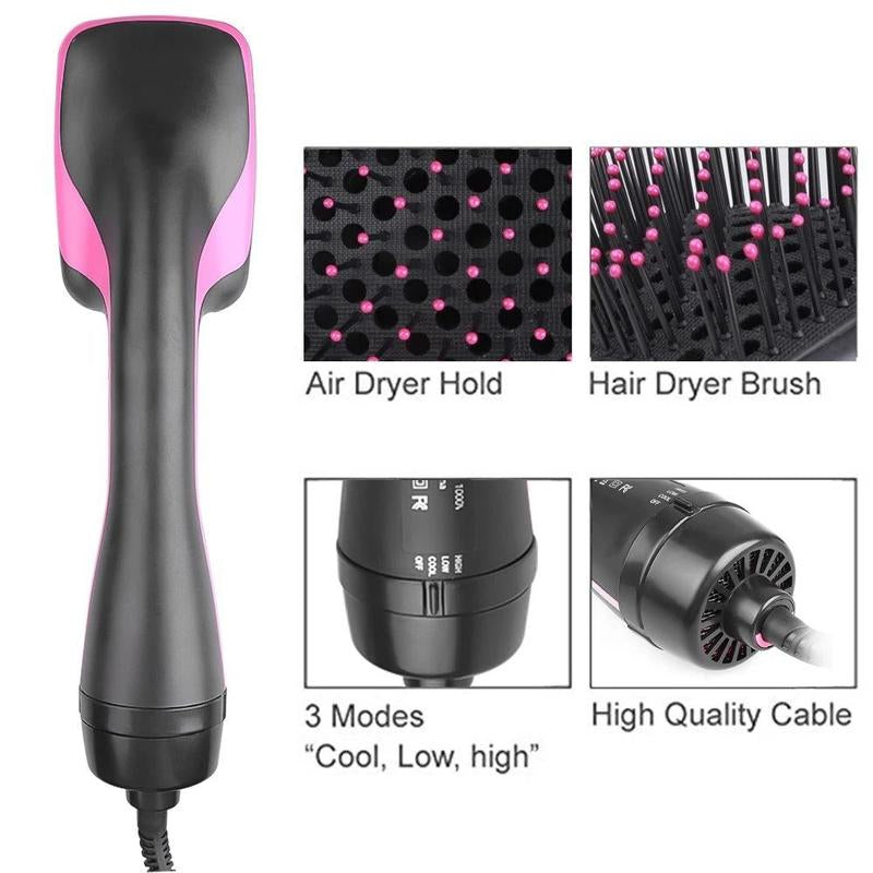 2 in 1 Comfort Comb Design Multifunctional Hair Dryer, Fast Drying Hair Styling Tool, Hairdressing Comb Hot Air Brush, Trending Products, Makeup Products, Back to School, Hair Straightener Comb