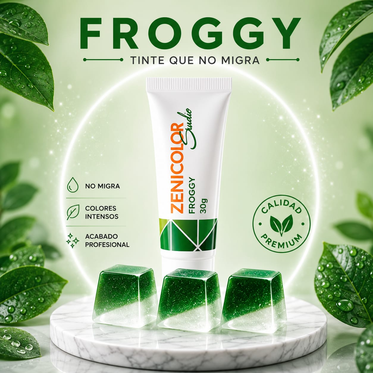 Froggy tinte que no migra