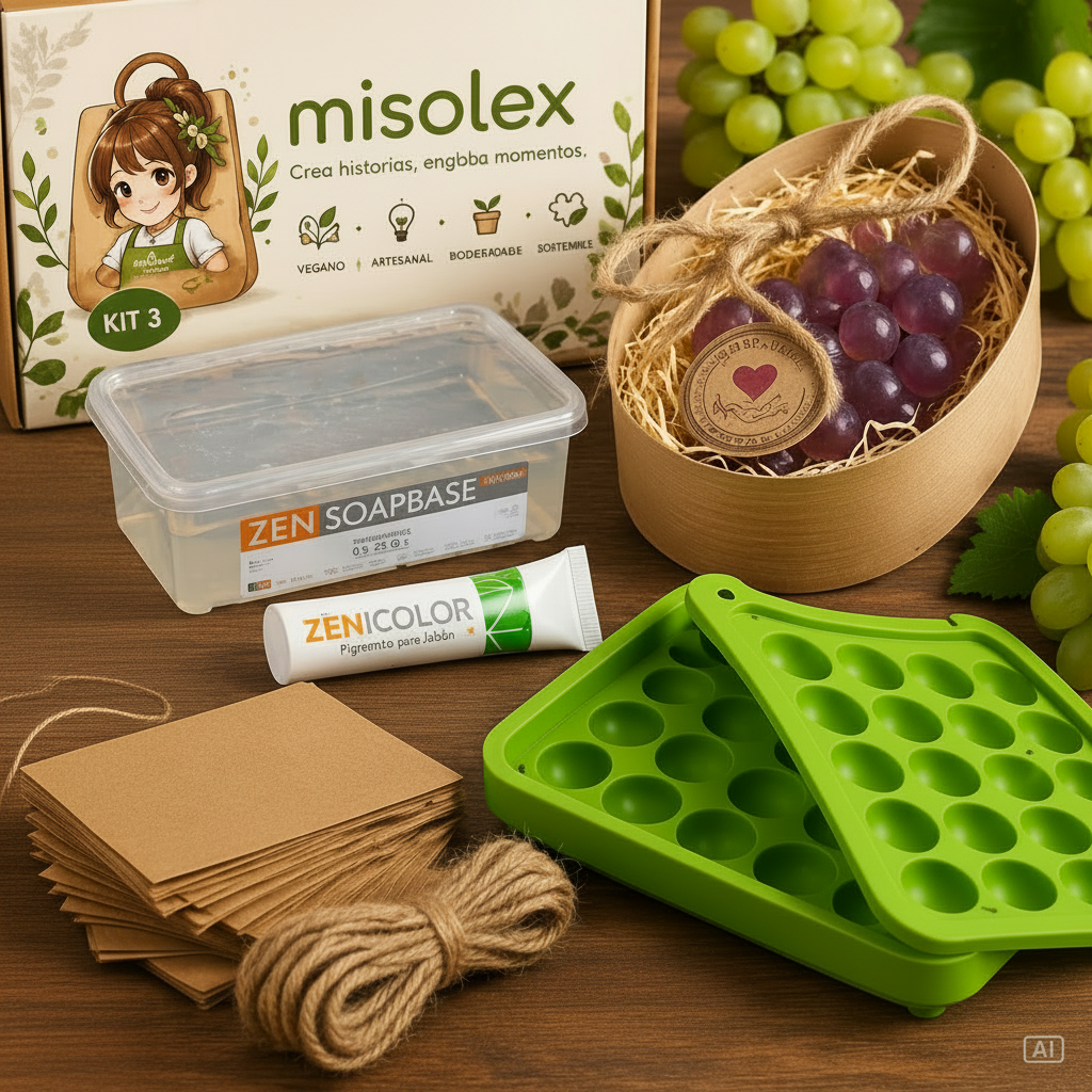 Kit básico Jabones Artesanales - Iniciación misolex