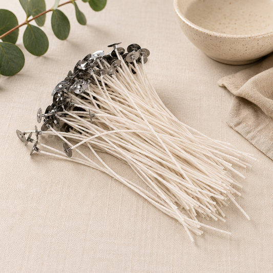 Mechas Enceradas para Velas – Pack de 10 Unidades