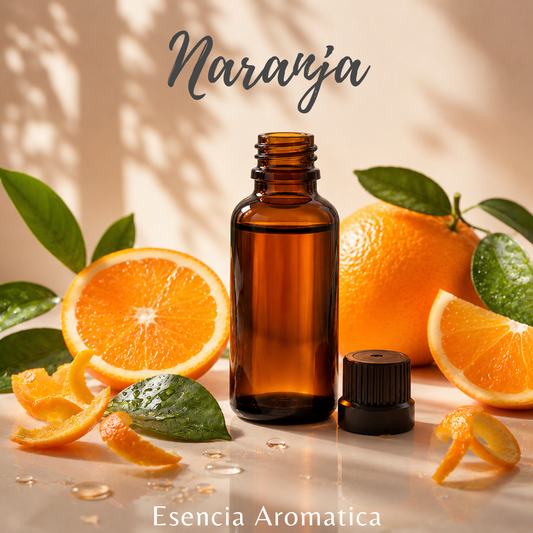 Naranja esencia aromática