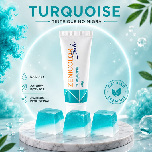 Turquoise tinte que no migra