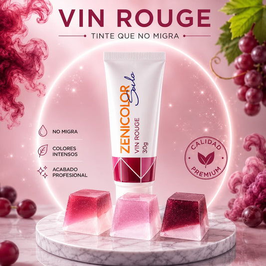 Vin rouge tinte que no migra